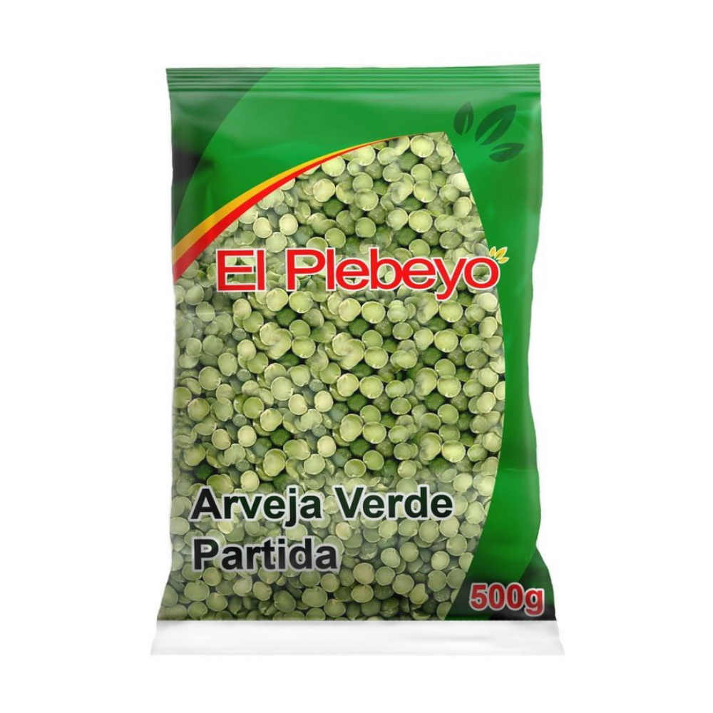 Arveja Verde Partida El Plebeyo 500g