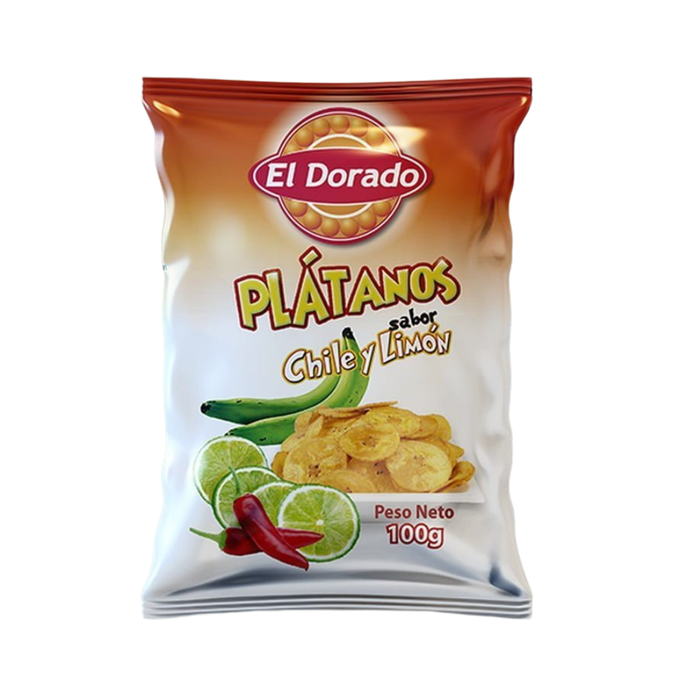 Platanitos Chile Limon El Dorado 100g