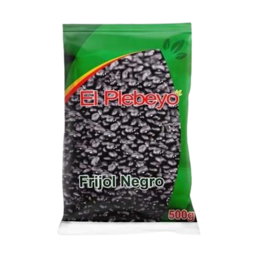 Frijol Negro El Plebeyo 500g